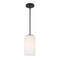 Designers Fountain Leavenworth 6in 1 Light Matte Black Convertible Semi Flush Mount D257M-SF-MB - alternate 1